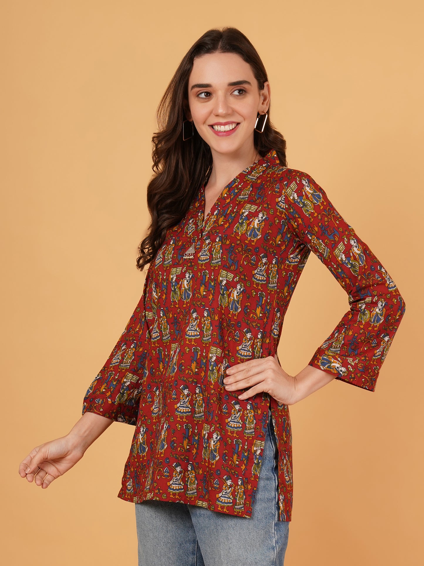 Jaipuri printed kurti
