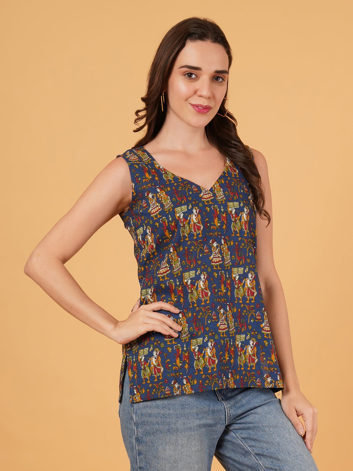 Jaipuri cotton kurti
