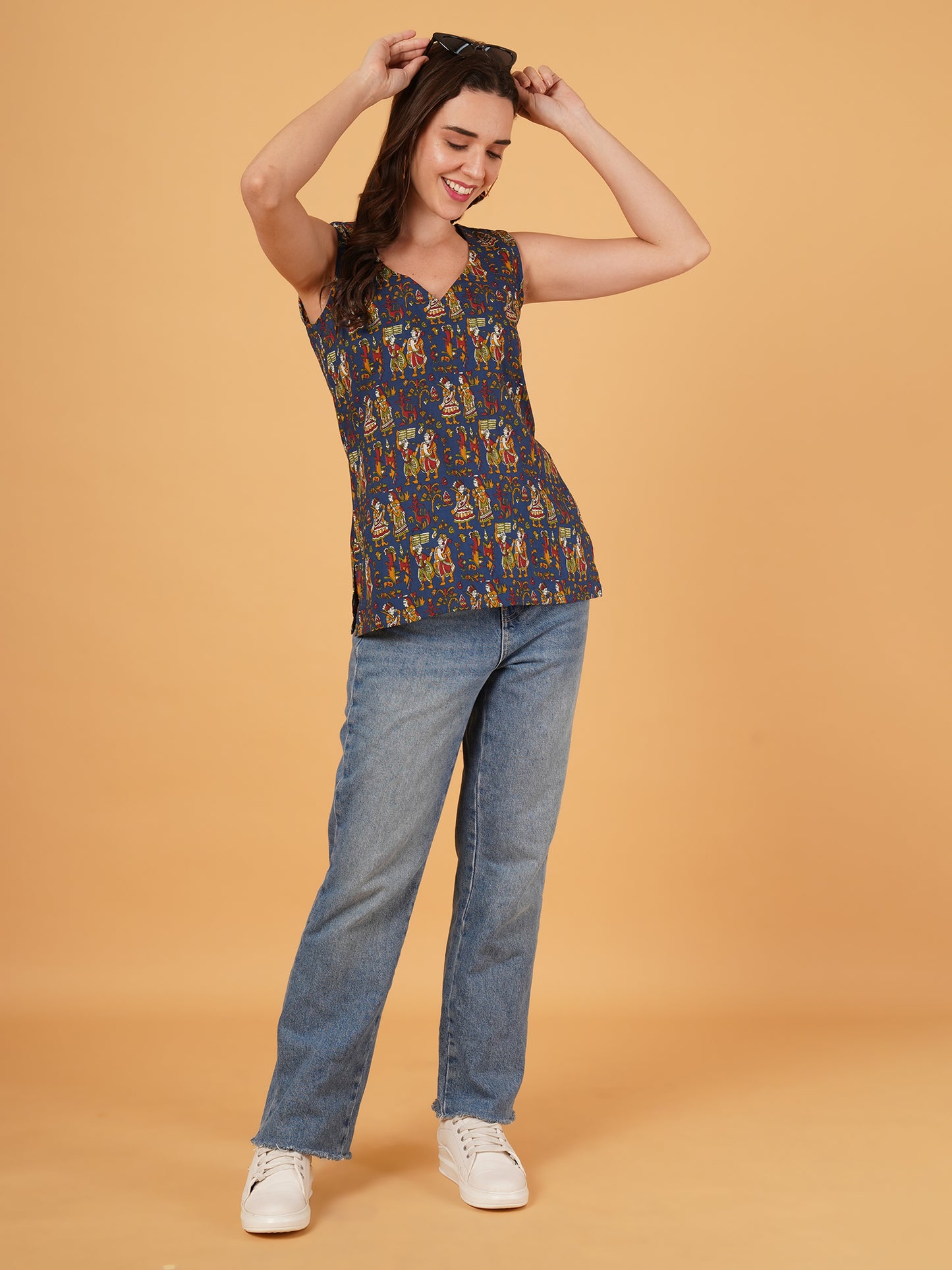 Jaipuri cotton kurti