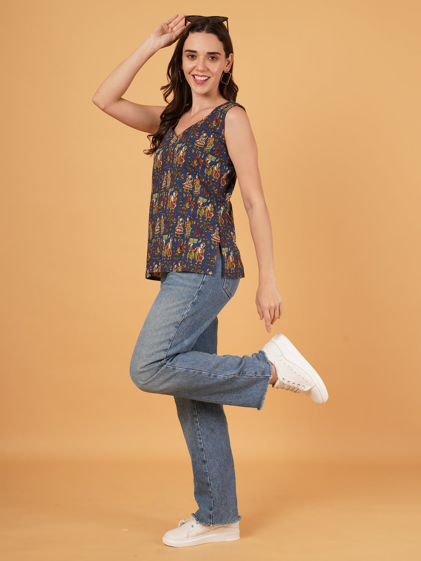 Jaipuri cotton kurti