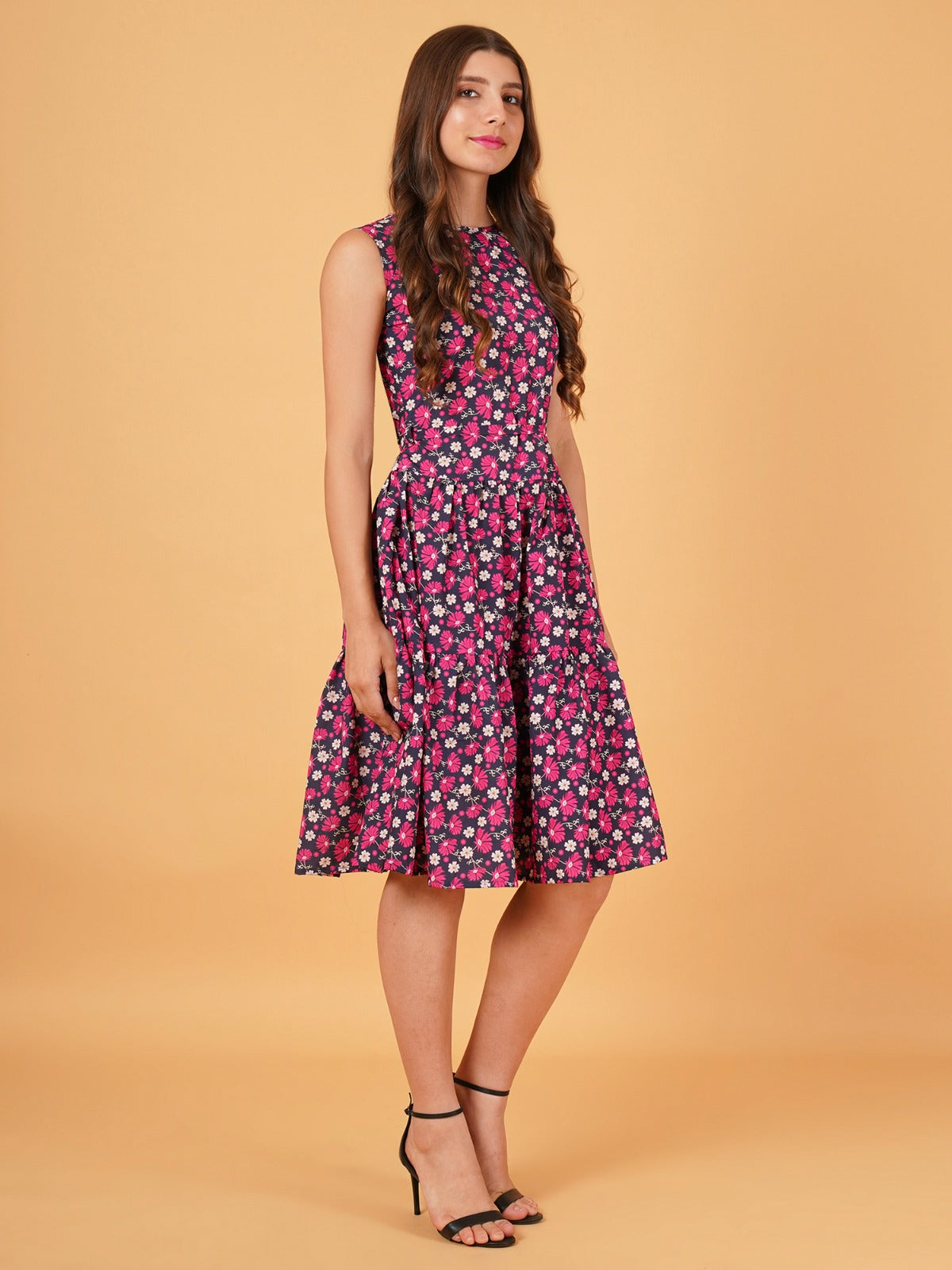 FLORAL PRINT DRESS