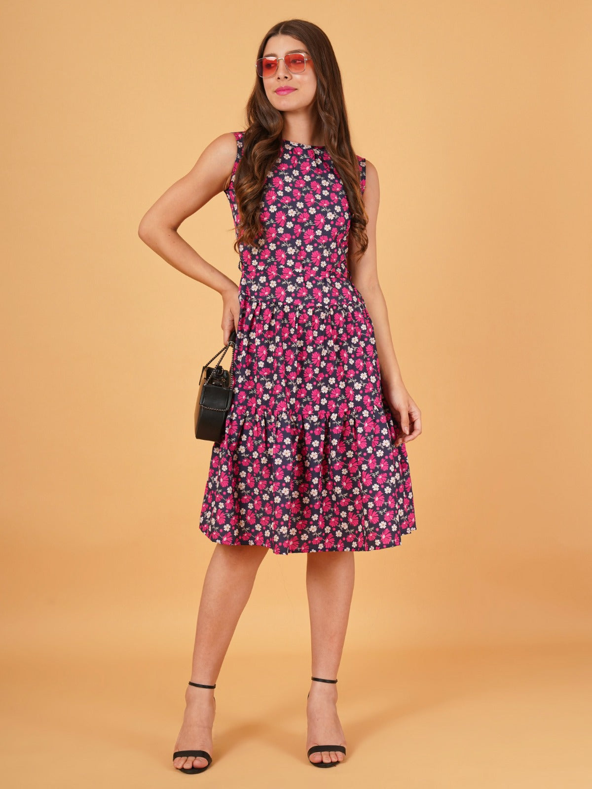 FLORAL PRINT DRESS