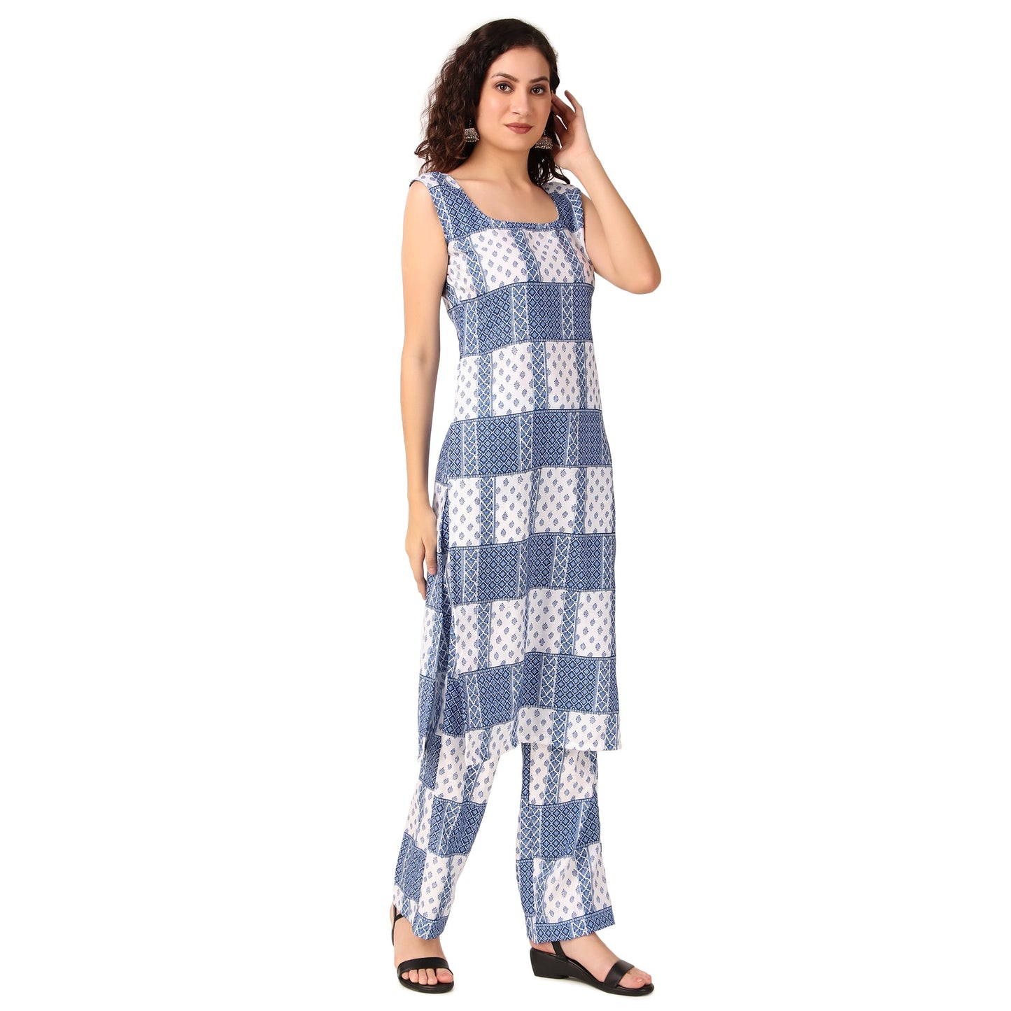Magnetism dual print Kurti with Pant (Customise)
