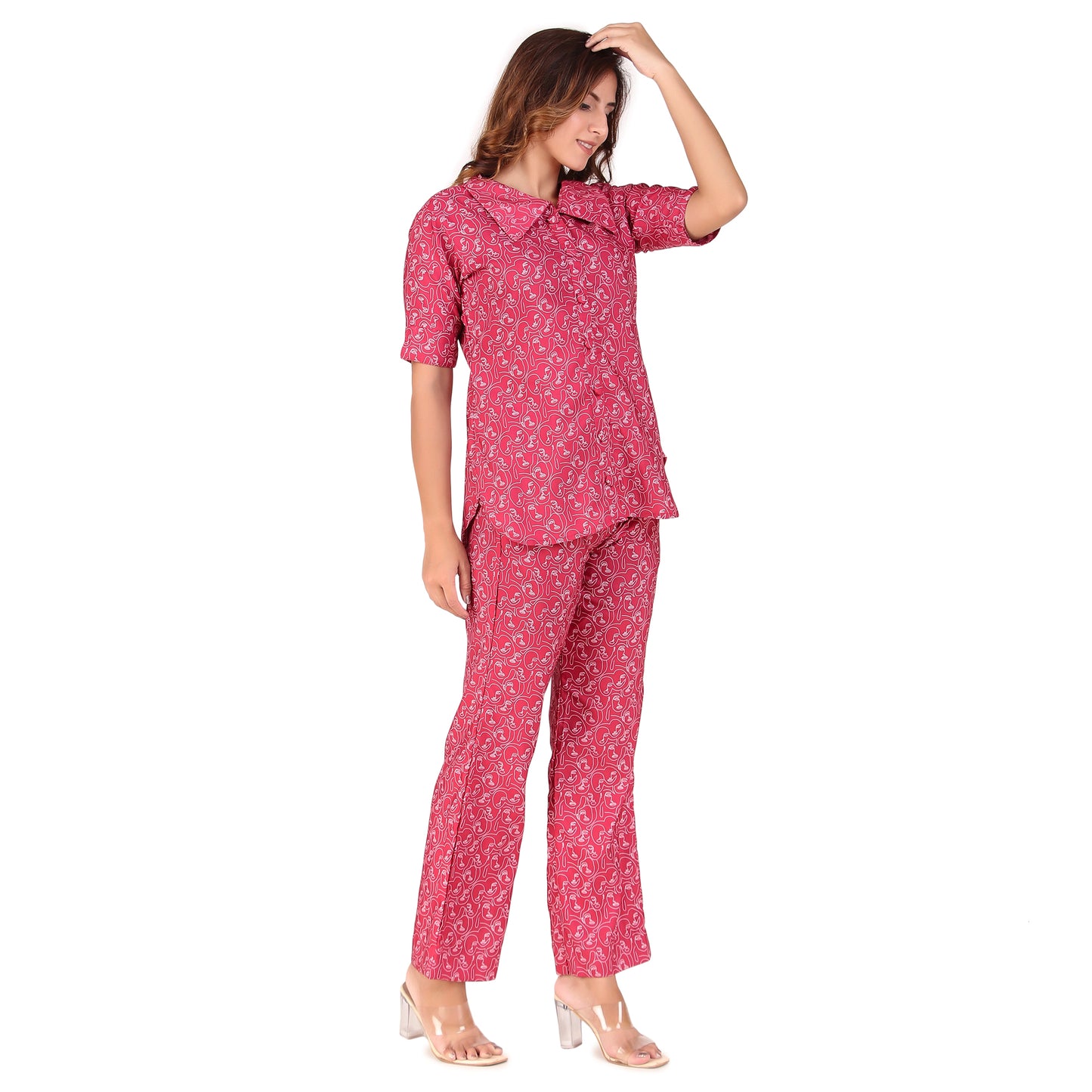 Magnetism Abstract Co Ord Set for Women
