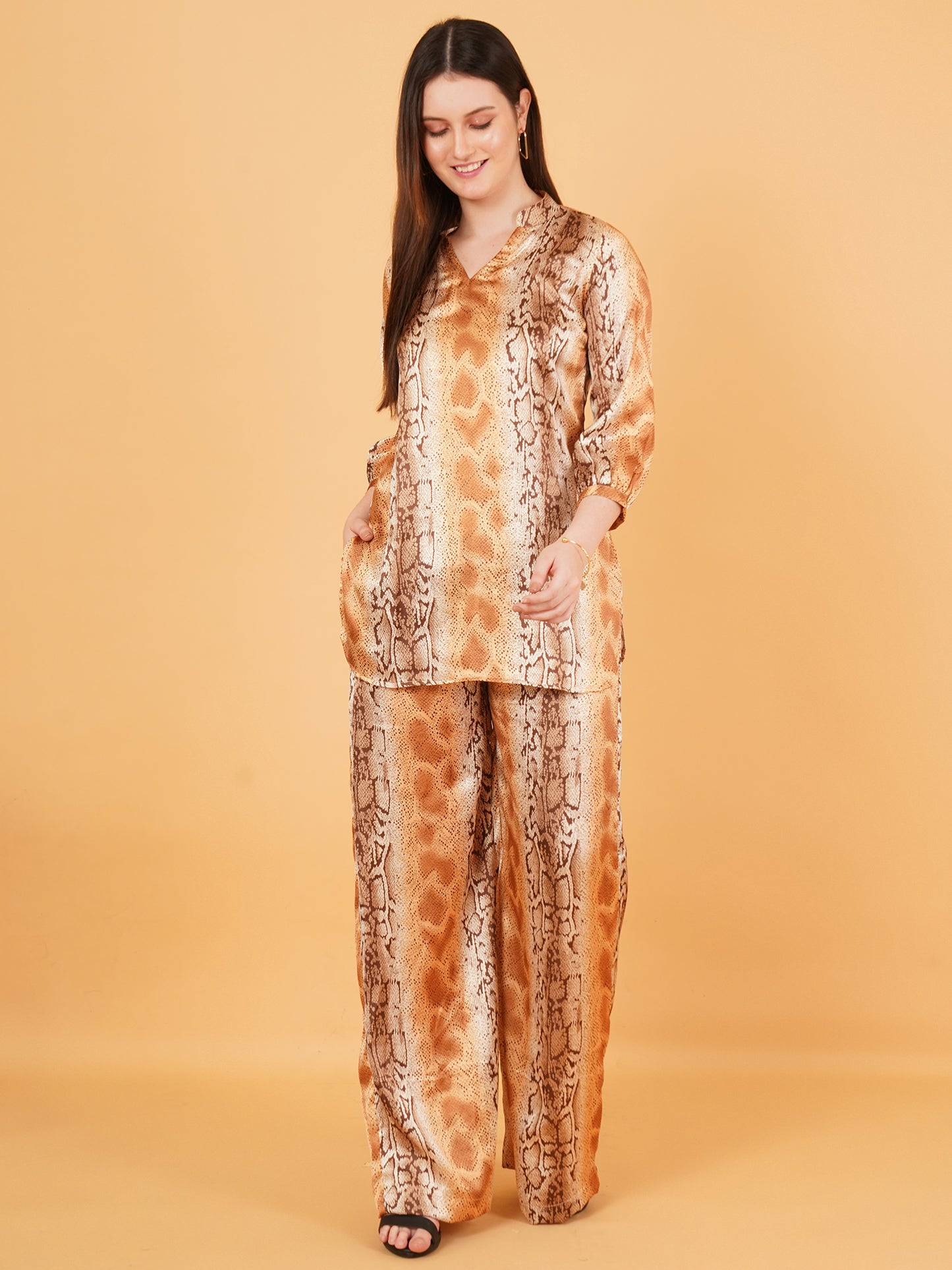 pure satin co-ord set