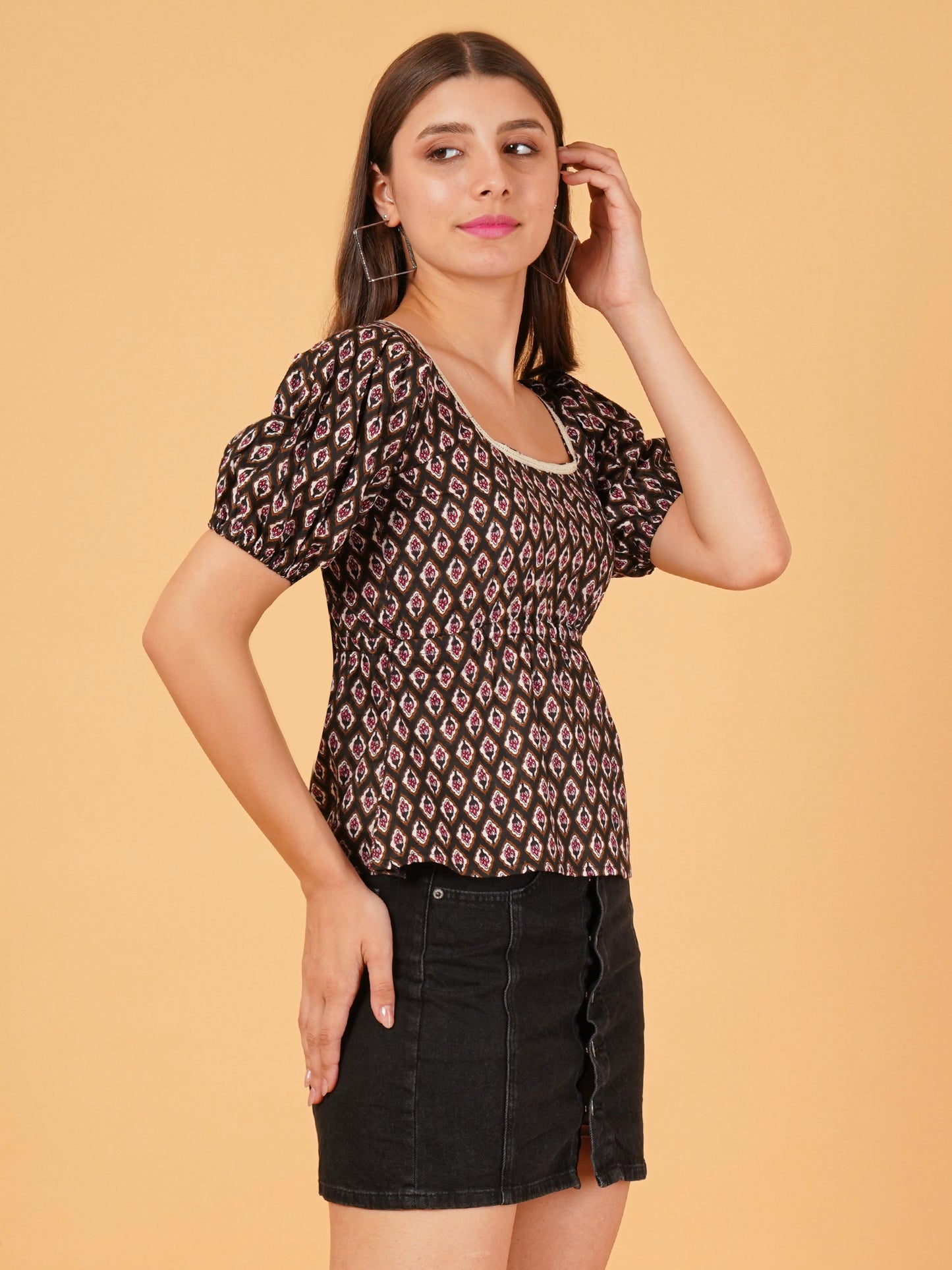 SHORT BAGRU KURTI