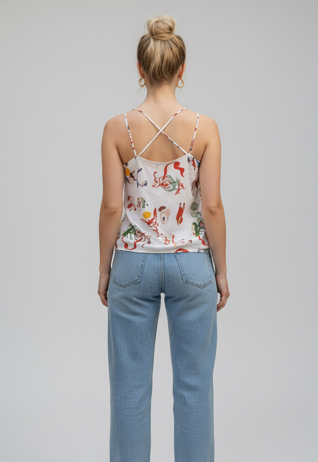 Women’s Floral Printed Camisole Top