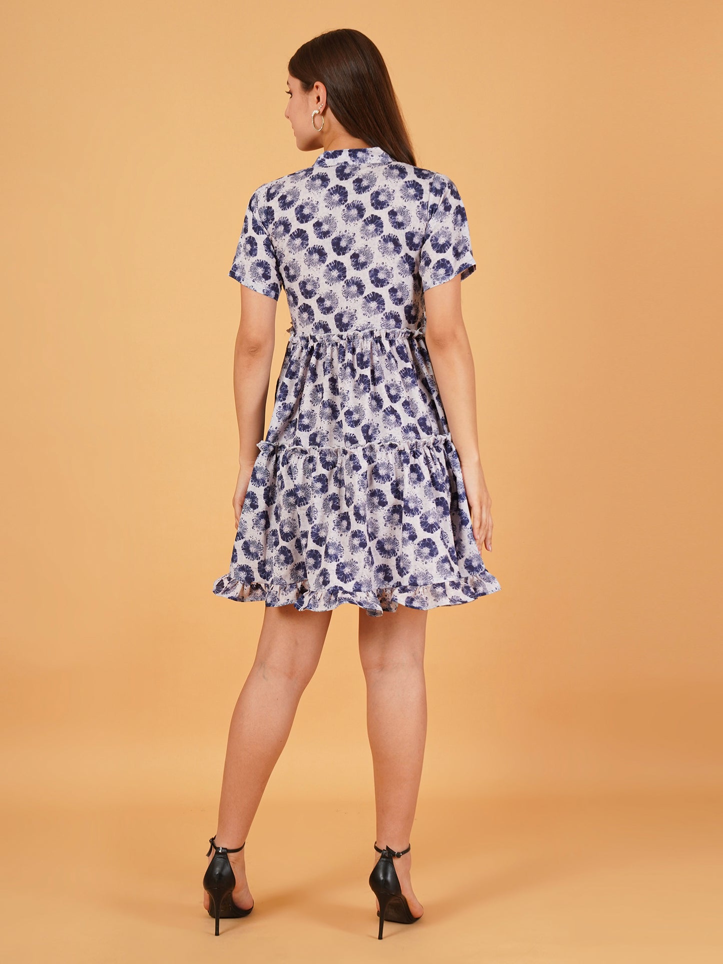 Royal Blue Flare Dress