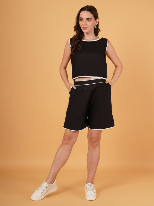 BLACK CO-ORDS SET