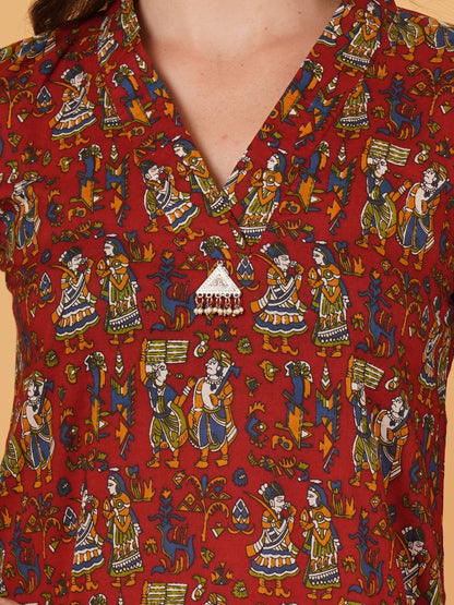 Jaipuri printed kurti