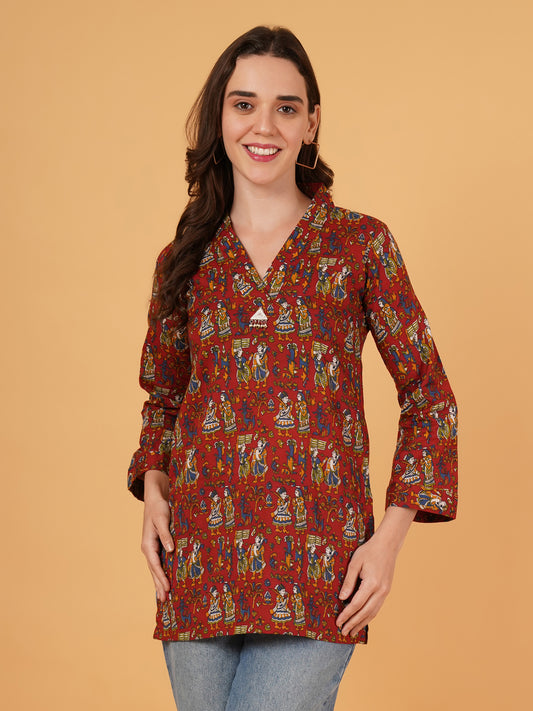 Jaipuri printed kurti