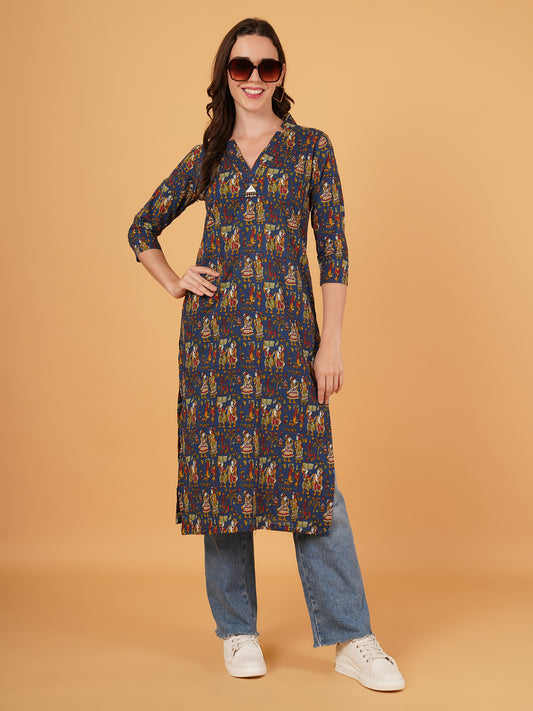 Jaipuri  Kalamkari kurta