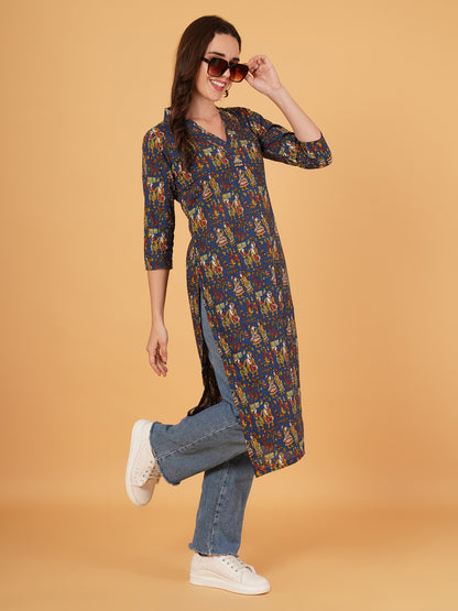 Jaipuri  Kalamkari kurta