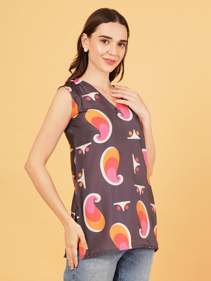 printed short Kurti