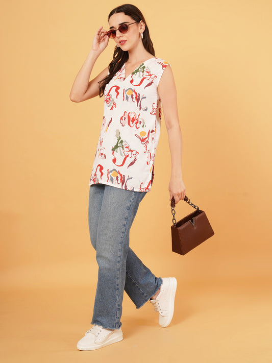 Printed short Kurti