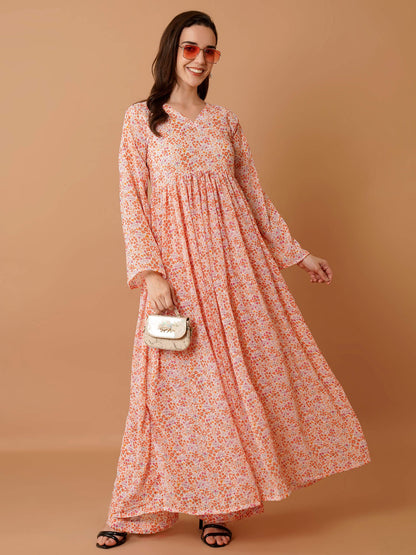 Chiffon Suit Set with Palazzo