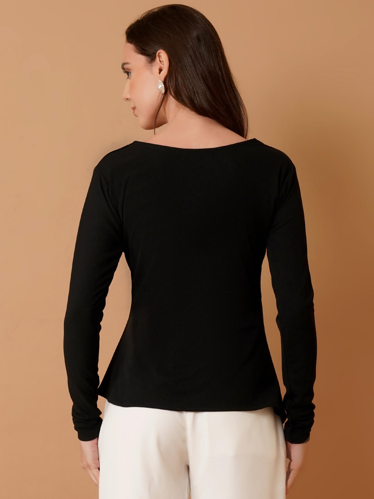 Black Asymmetrical Top