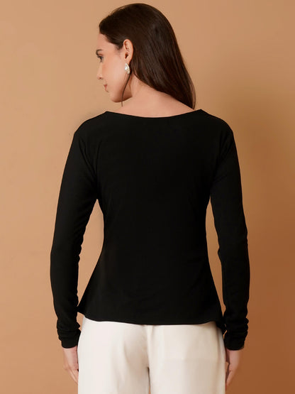 Black Asymmetrical Top