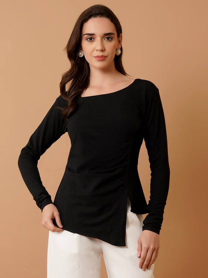 Black Asymmetrical Top