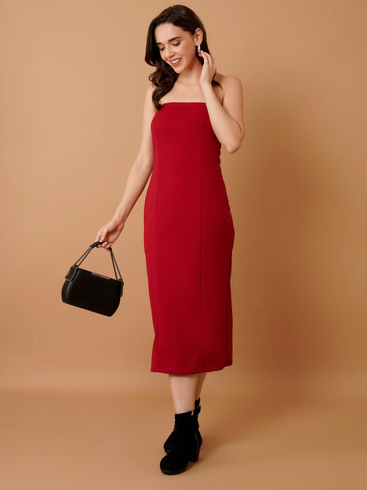 Red Tube Dress