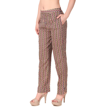 Magnetism cotton Suit Set with Pant for Women