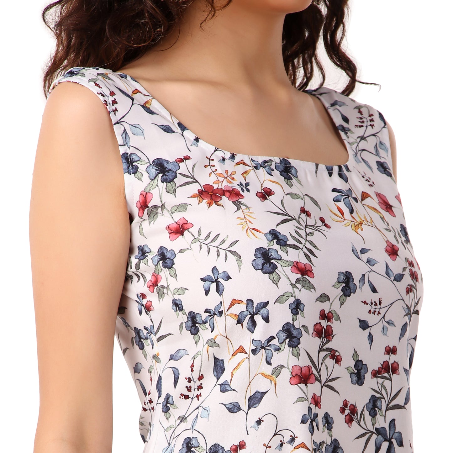 Magnetism Floral Print Kurti