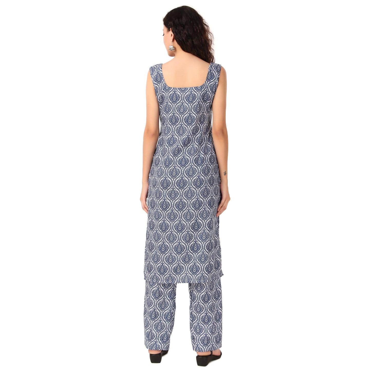 Magnetism Indigo Kurta with Pant (Customize)