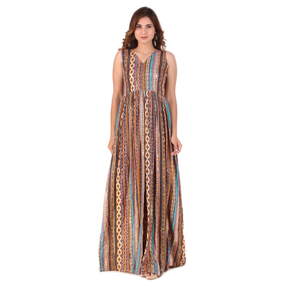 Magnetism Embroidered Gown for Women