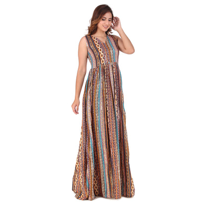 Magnetism Embroidered Gown for Women