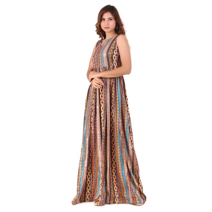 Magnetism Embroidered Gown for Women