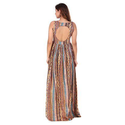 Magnetism Embroidered Gown for Women