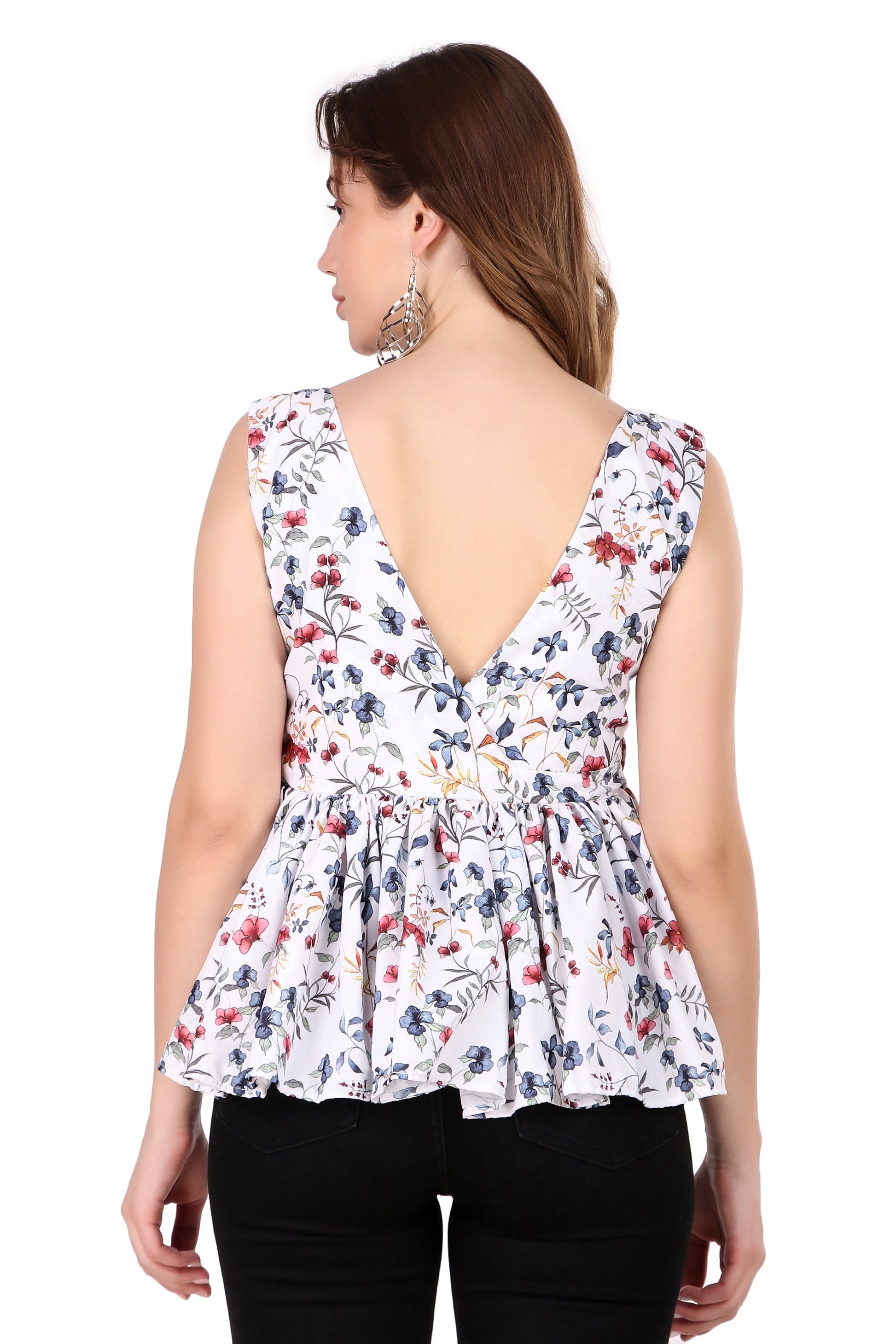 Floral Top for Women 
