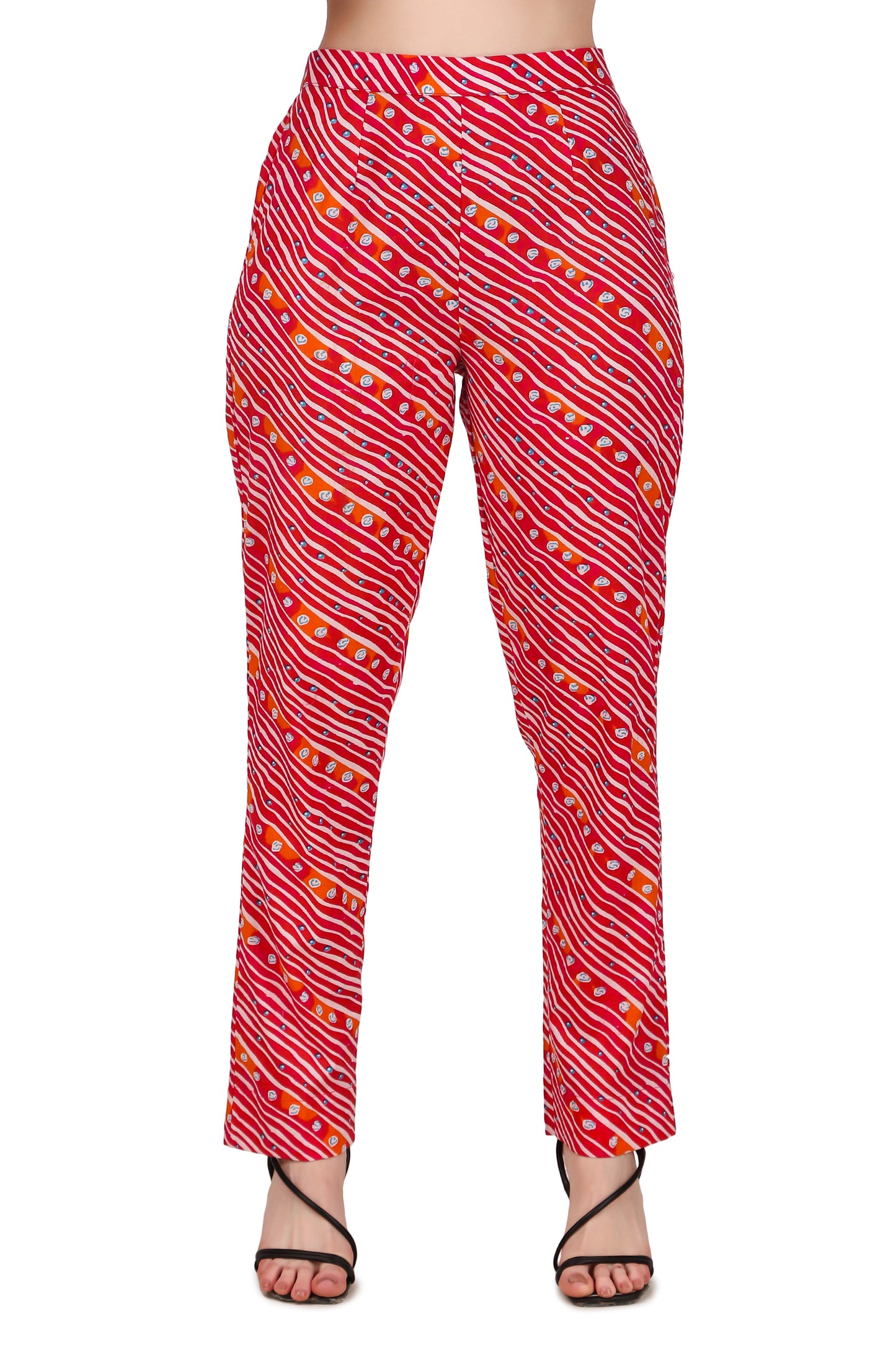 Magnetism Cotton Anarkali Kurta Pant set for Women Cutomized