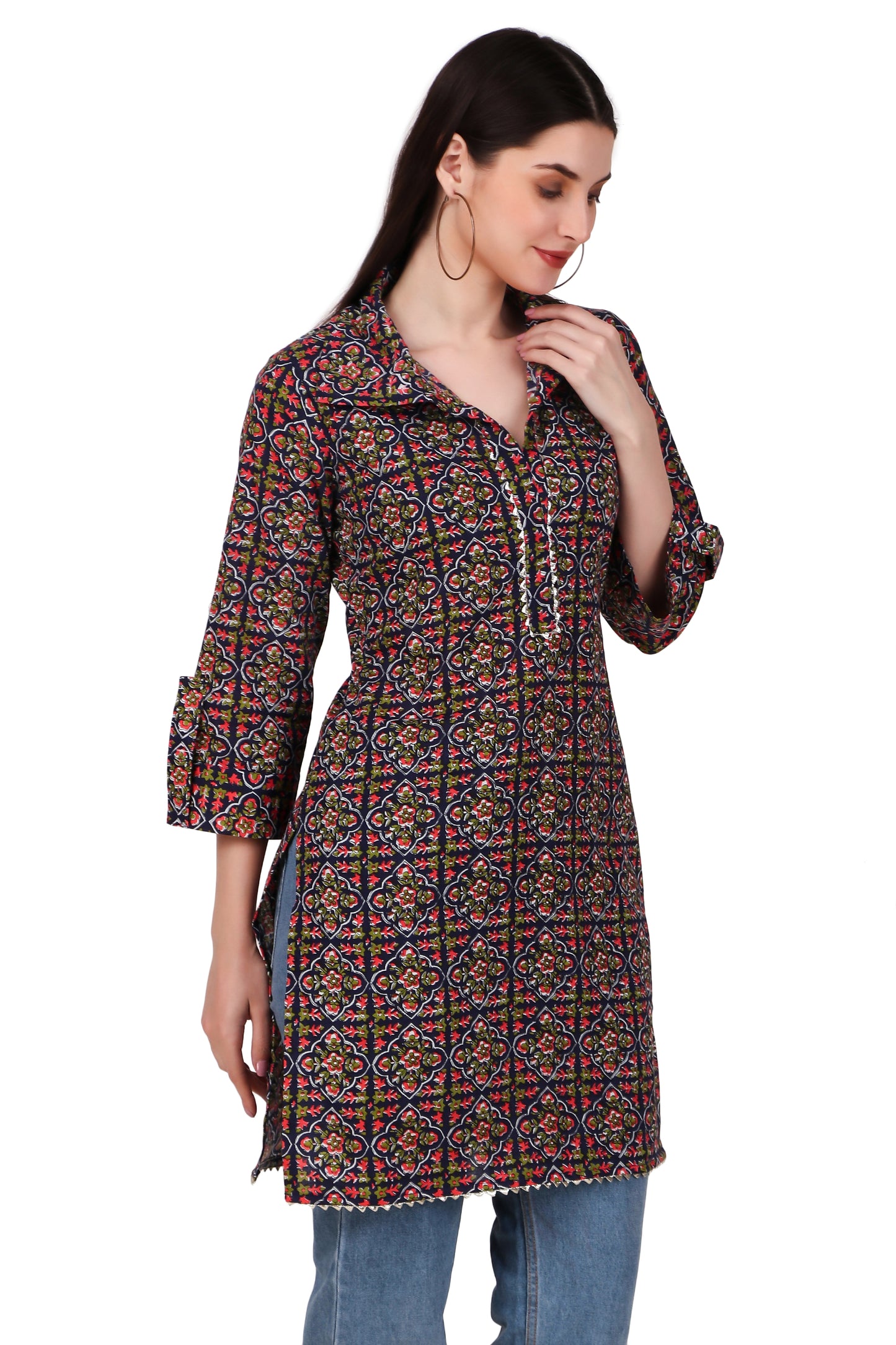 Magnetism Cotton Kurti for Women