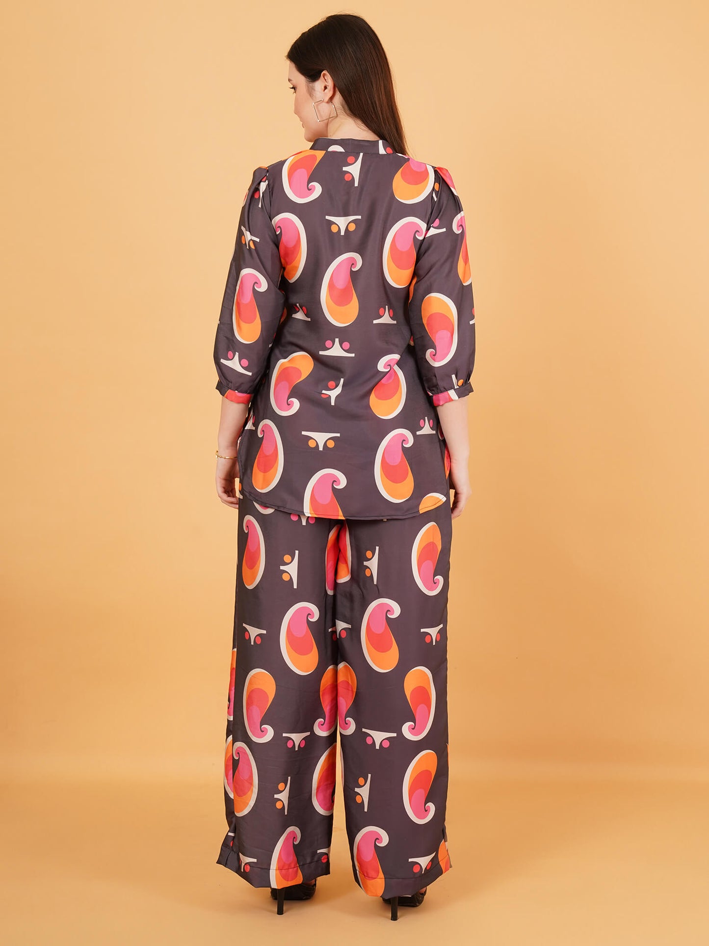 Women's Paisley Print Co-Ord Set
