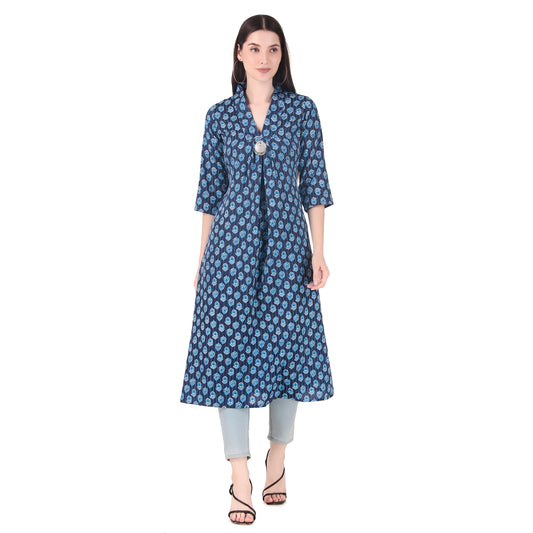 Magnetism Anarkali Kurti for Women Customized