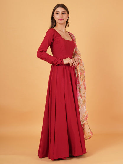Red Gown