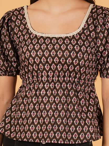 SHORT BAGRU KURTI