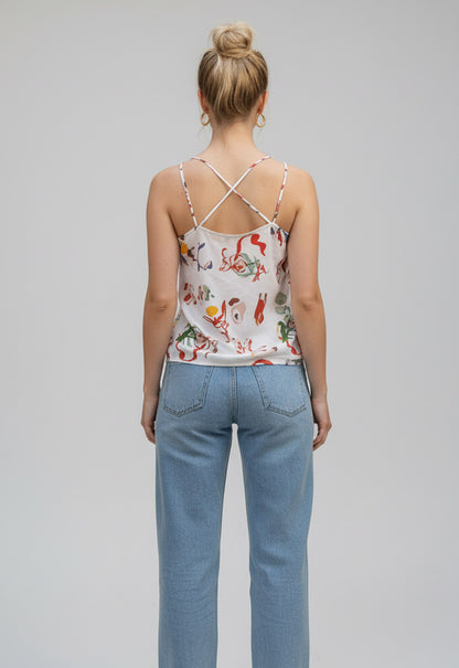 Women’s Floral Printed Camisole Top