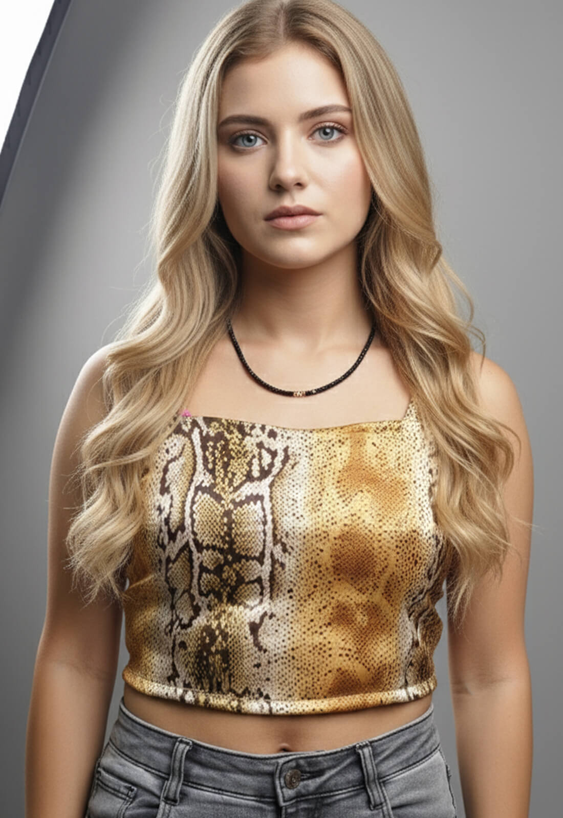 Women’s Printed Crop Top