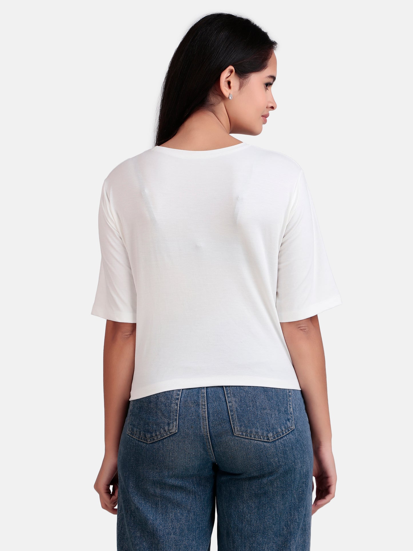 girls crop t-shirt